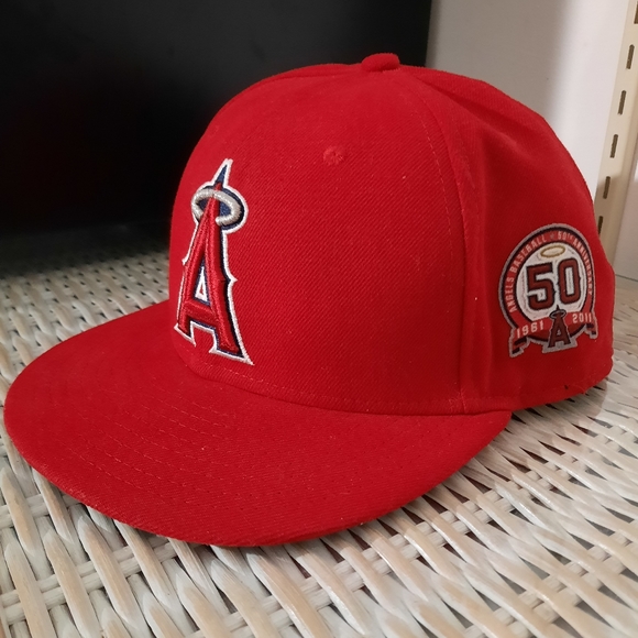 Los Angeles Angels 50th anniversary silver halo - Picture 2 of 5